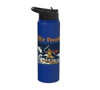 Sir FBoard Planche de surf médiévale Chevalier Meme Renaissance Stainless Steel Insulated Water Bottle