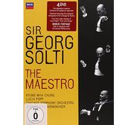 GEORG SOLTI - THE MAESTRO 4 DVD NEUF ROSSINI,G./MENDELSSOHN,F./BRUCKNER,A./+