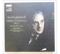 Sir John Barbirolli, Janet Baker, New Philharmonia Orchestra - Mahler: Symphony No.5 with Five Ruckert Songs [LP]