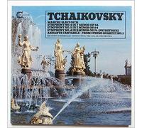 Sir John Barbirolli, The Halle Orchestra - Tchaikovsky: Marche Slave, Symphony No.4, Symphony No.5, Symphony No.6, Adante Cantable-From Strin G Quartet No.1 [LP]