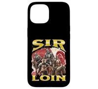 Sir Loin Funny Offensive Knight Pun Meme Bootleg Graphic Coque pour iPhone 15