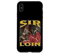 Sir Loin Funny Offensive Knight Pun Meme Bootleg Graphic Coque pour iPhone XS Max