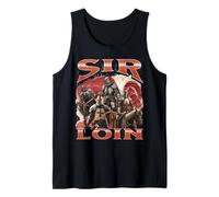 Sir Loin Funny Offensive Knight Pun Meme Bootleg Graphic Débardeur