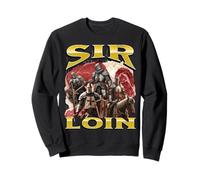 Sir Loin Funny Offensive Knight Pun Meme Bootleg Graphic Sweatshirt