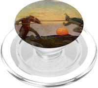 Sir Mordred et Le Roi Arthur se Battent (1922) PopSockets PopGrip pour MagSafe