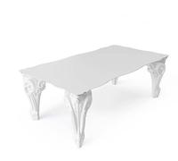 SIR OF LOVE - table repas Slide L 200 Blanc