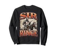 Sir Ringe Chevalier Infirmière Jeu De Mots Amusant Sweatshirt