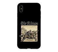 Sir Ringe Seringue Ren Faire Mème médiéval Drôle Chevalier Coque pour iPhone XS Max