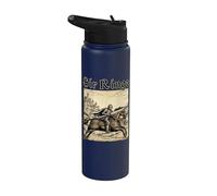 Sir Ringe Seringue Ren Faire Mème médiéval Drôle Chevalier Stainless Steel Insulated Water Bottle
