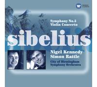 Rattle, Simon - Sibelius: Symphony No. 5 & Violin Concerto [Import]