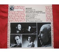 SIR THOMAS BEECHAM / JASCHA HEIFETZ / LILI LASKINE - Mozart ( concerto pour flûte et harpe - Symphonie concertante pour violon alto et Orchestre )