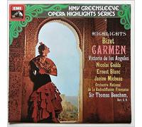 Sir Thomas Beecham / Orchestra National de la Radiodiffusion Francaise - ASD 590 Bizet Carmen Highlights ONRF Beecham LP