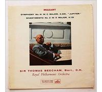 Sir Thomas Beecham, Royal Philharmonic Orchestra - Mozart: Symphony No.41 Jupiter, Divertimento No.2 [LP]