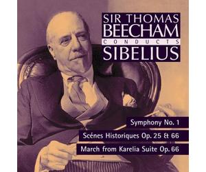 Sir Thomas Beecham - SIBELIUS : Symphonie n° 1 & Scènes historiques op. 25 et 66
