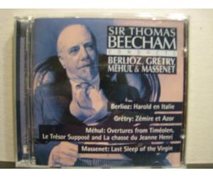 Sir Thomas Beecham - Sir Thomas Beecham dirige Berlioz : Harold en Italie / Grétry : Ouverture de 'Zémire et Azor' / Méhul : Ouverture de 'Le Trésor Supposé', 'Timoléon' etc / Massenet