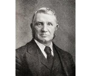 Sir William Arrol 1839-1913. Ingénieur civil écossais constructeur de ponts et politicien du Parti unioniste libéral. De l'encyclopédie commerciale et conseiller juridique publié en 1920. Poster