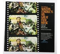 SIR WILLIAM WALTON - conducts his great film music LP