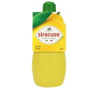 SIRACUSE - Jus De Citron Jaune Pur 100% - Pressage à Froid - 200ml - Pour une Touche Franche de Fraîcheur dans Vos Plats et Boissons - Aide Culinaire Indispensable - Le Lot De 4