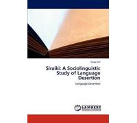 Siraiki: A Sociolinguistic Study Of Language Desertion