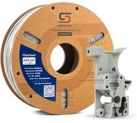 Siraya Tech Filament pour imprimante 3D en fibre de verre de qualité supérieure Fibreheart ABS-GF - Résistance à la chaleur de 93 °C, haute durabilité, impression de précision (1 kg, gris)