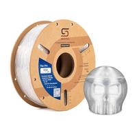 Siraya Tech Flex TPU 85A Shore Filament pour Imprimante 3D 1,75 mm,3D Drucker Filament，3D flexible pour une impression rapide， ISO 10993, Haute Flexibilité et Robustesse(bTransparent, 1kg)