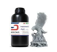 Siraya Tech Simple Water Washable Résine d'imprimante 3D (Gris V2, 1kg) | Faible odeur, Facile à imprimer et nettoyer, High Resolution, Non cassante, Résine Aqua pour MSLA/LCD/DLP