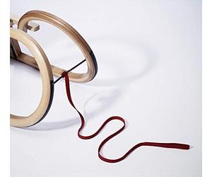 Sirch Traineau avec poignée en Bois