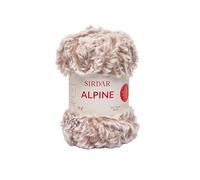 Sirdar Alpine, Luxe Fausse Fourrure, Sable (407), 50 g