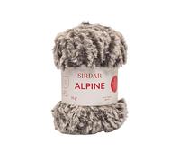 Sirdar Alpine, Pelote de fils à tricoter imitation fourrure - 50 g (403)