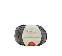 Sirdar Cachemire Mérinos Soie DK, étain doux (406), 50 g
