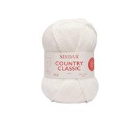 Sirdar Country Classic 4 plis, blanc (950), 50 g