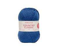Sirdar Country Classic 4 Plis, Bleu Sarcelle (965), 50 g, Acrylique Laine, Set de 200 Pièces