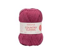 Sirdar Country Classic 4 plis, bordeaux (958), 50 g