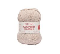 Sirdar Country Classic 951 Pelote de fils à tricoter 4 plis Beige avoine 50 g