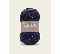 Sirdar Hayfield Bonus Aran Tweed bleu marine (636), 400 g, bleu F011-0636