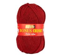 Sirdar Hayfield Bonus Chunky, Scarlet (556), 100 g