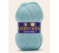 Sirdar Hayfield Bonus DK, Laine, Bleu Lagon (607), 100 g, Set de 280 Pièces