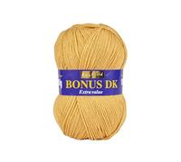 Hayfield Bonus DK Pelote de laine à tricoter double Blond (579) 100 g Sirdar