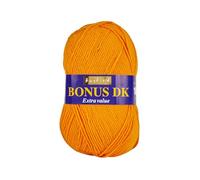 Sirdar Hayfield Bonus DK Pelote de fil à tricoter double Clémintine (576), 100 g