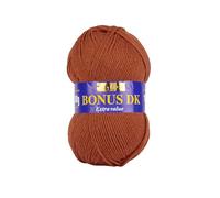 Sirdar Hayfield Bonus DK Pelote de fil à tricoter double, couleur roux (557), 100 g