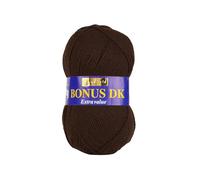 Sirdar Hayfield Bonus DK Pelote de laine à tricoter double, cacao (575), 100 g