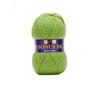 Sirdar Hayfield Bonus DK Tricot Double, Vert fougère (603), 100 g, Laine Acrylique