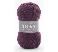Sirdar Hayfield Bonus F011-0663 Aran Tweed Prune (663), 400 g, violet
