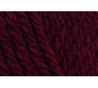 Sirdar Hayfield Bonus Lot de 10 pelotes de laine à tricoter épaisse 100 % acrylique doux pour pulls, gilets, ponchos et capes - 100 g - Bordeaux (841)