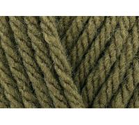 Sirdar Hayfield Bonus Lot de 10 pelotes de laine de crochet épaisse 100 % acrylique douce pour pulls, gilets, jumpers, ponchos et capes - 100 g - Vert olive (634)