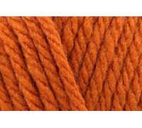Sirdar Hayfield Bonus Lot de 3 pelotes de laine à tricoter épaisse 100 % acrylique douce pour pulls, gilets, ponchos et capes - 100 g - Orange brûlé (647)