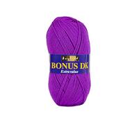 Sirdar Hayfield Neon Purple Bonus Yarn - 100 g DK