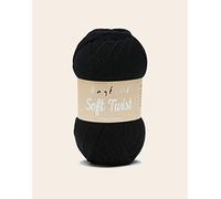 Sirdar Hayfield Soft Twist, noir (263), 100 g