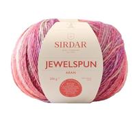 Sirdar Jewelspun Aran, grenat brillant (848), 200 g