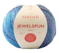 Sirdar Jewelspun Aran Turquoise Sky (854), 200 g